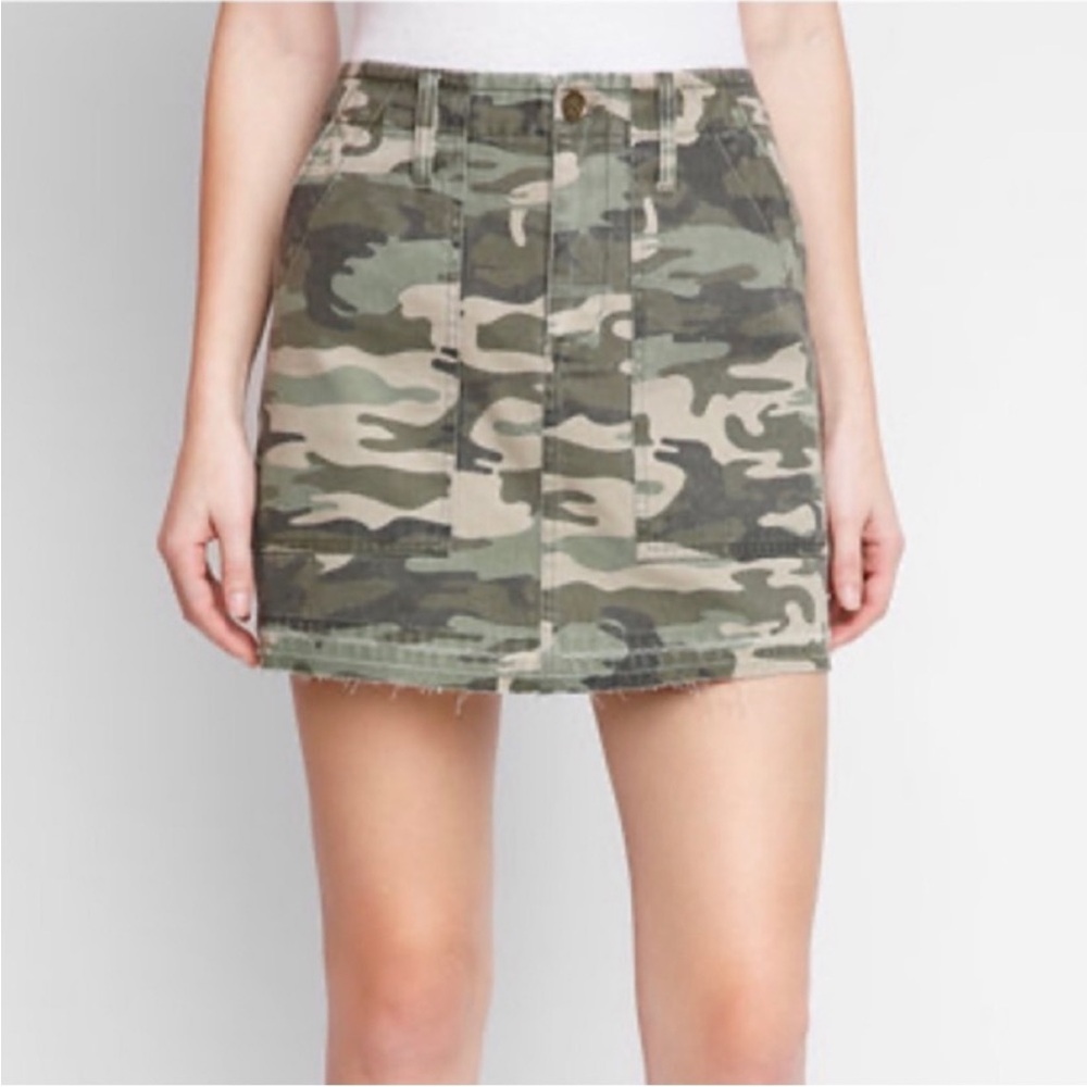 Sanctuary Camouflage Mini Skirt